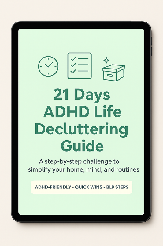 21 Days ADHD Life Decluttering Guide